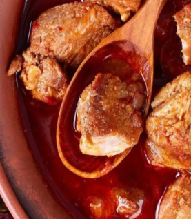 Cerdo adobado almuerzo ejecutivo Managua